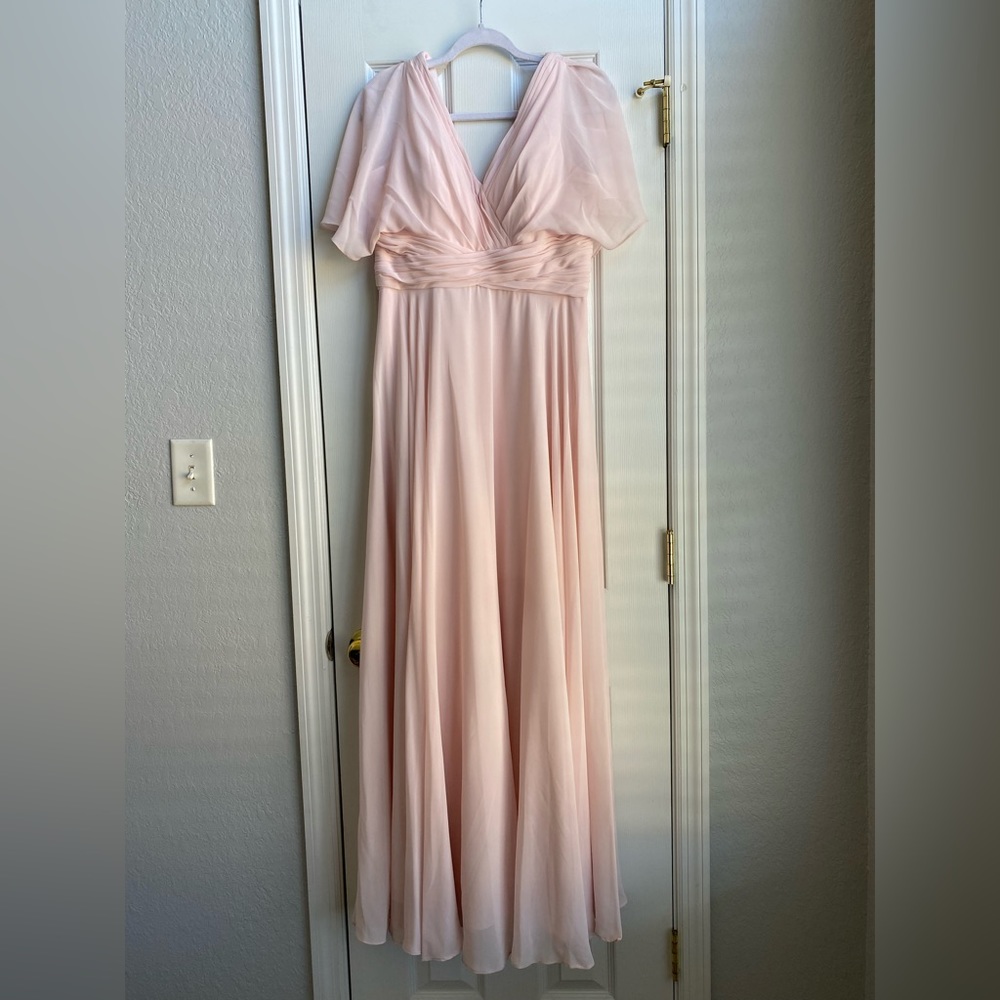Kanali K Pink Bridesmaids Dress Size 12